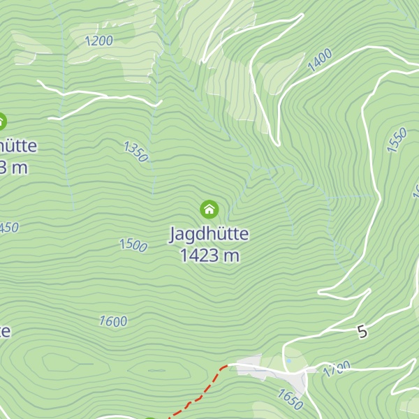 Map of Jagdhütte