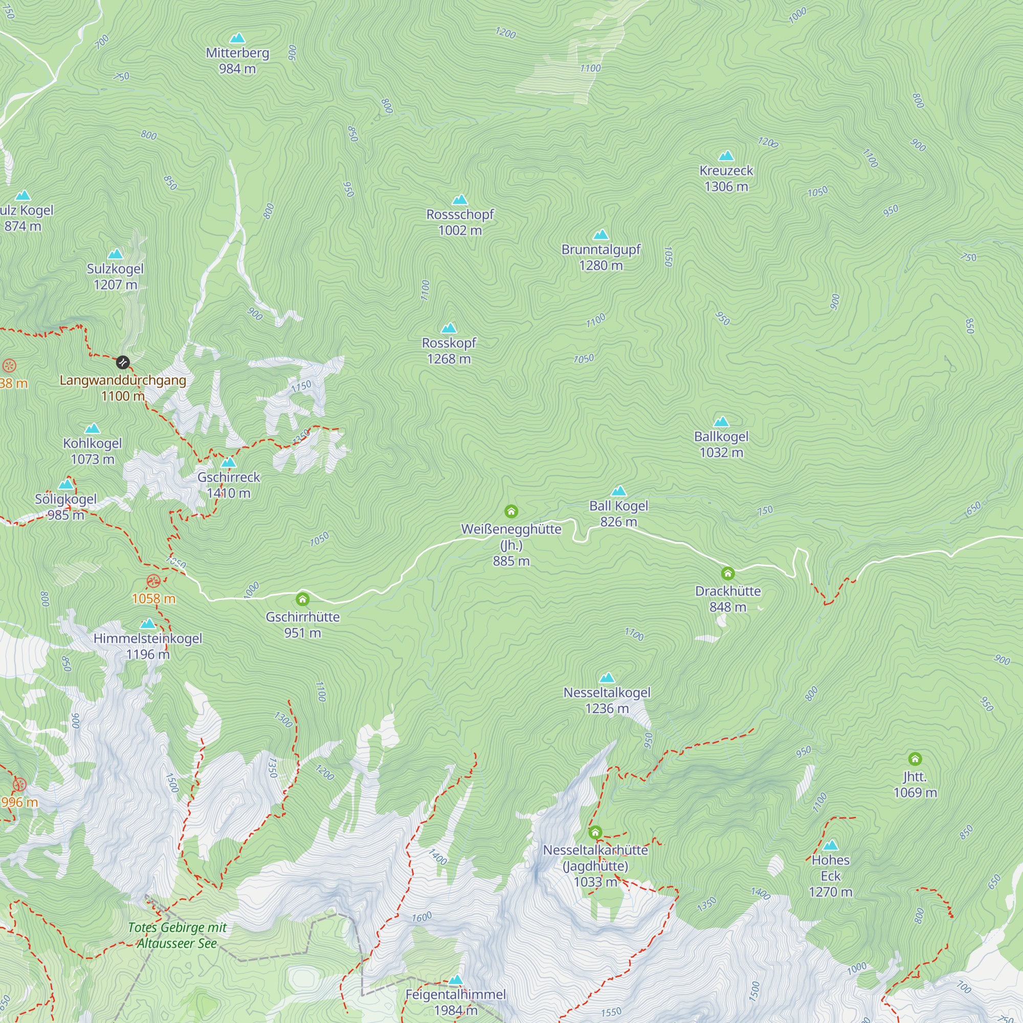 Weißenegghütte (Jh.) map