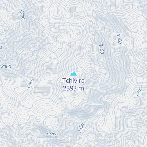 Map of Tchivira