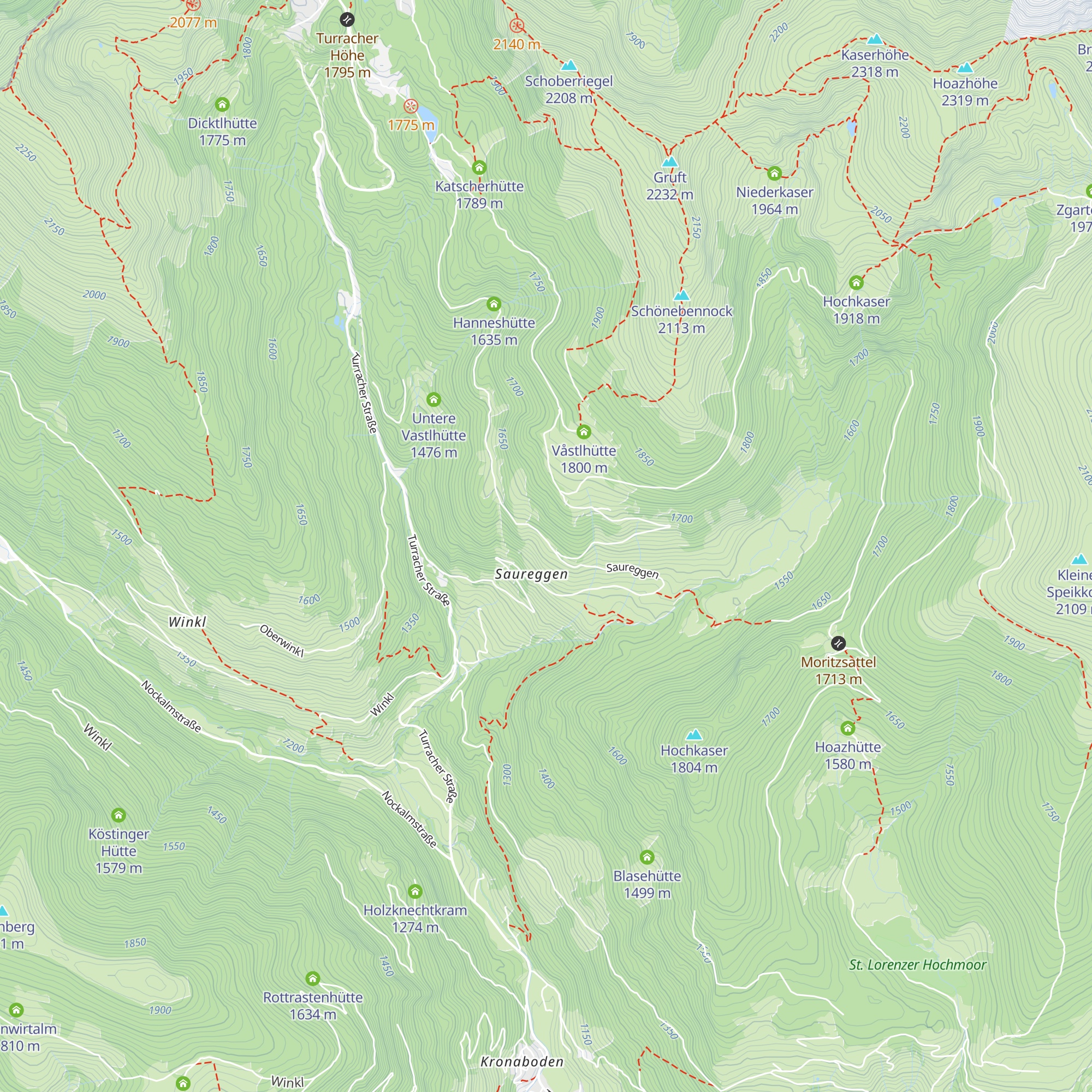 Hochsinner map