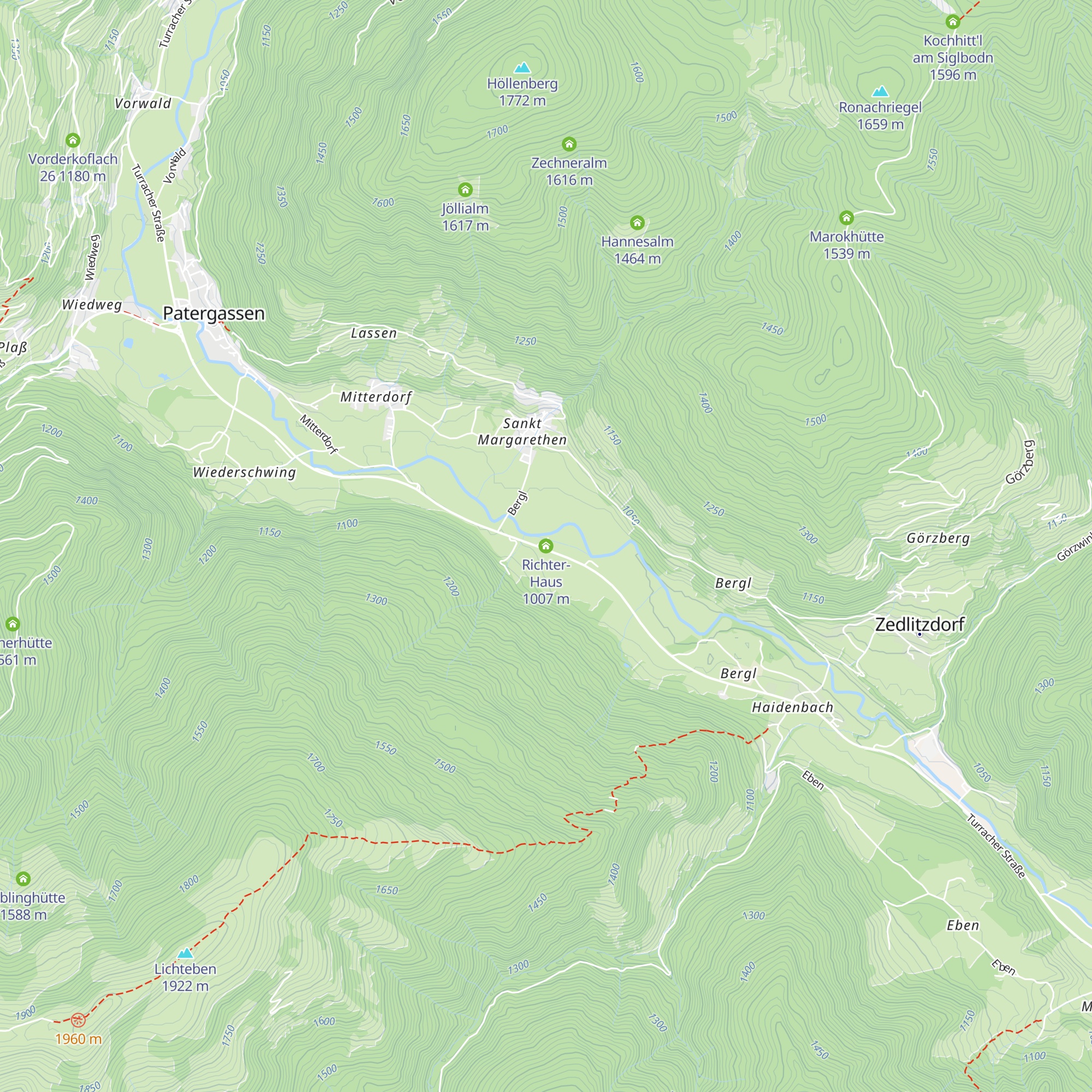 Richter-Haus map