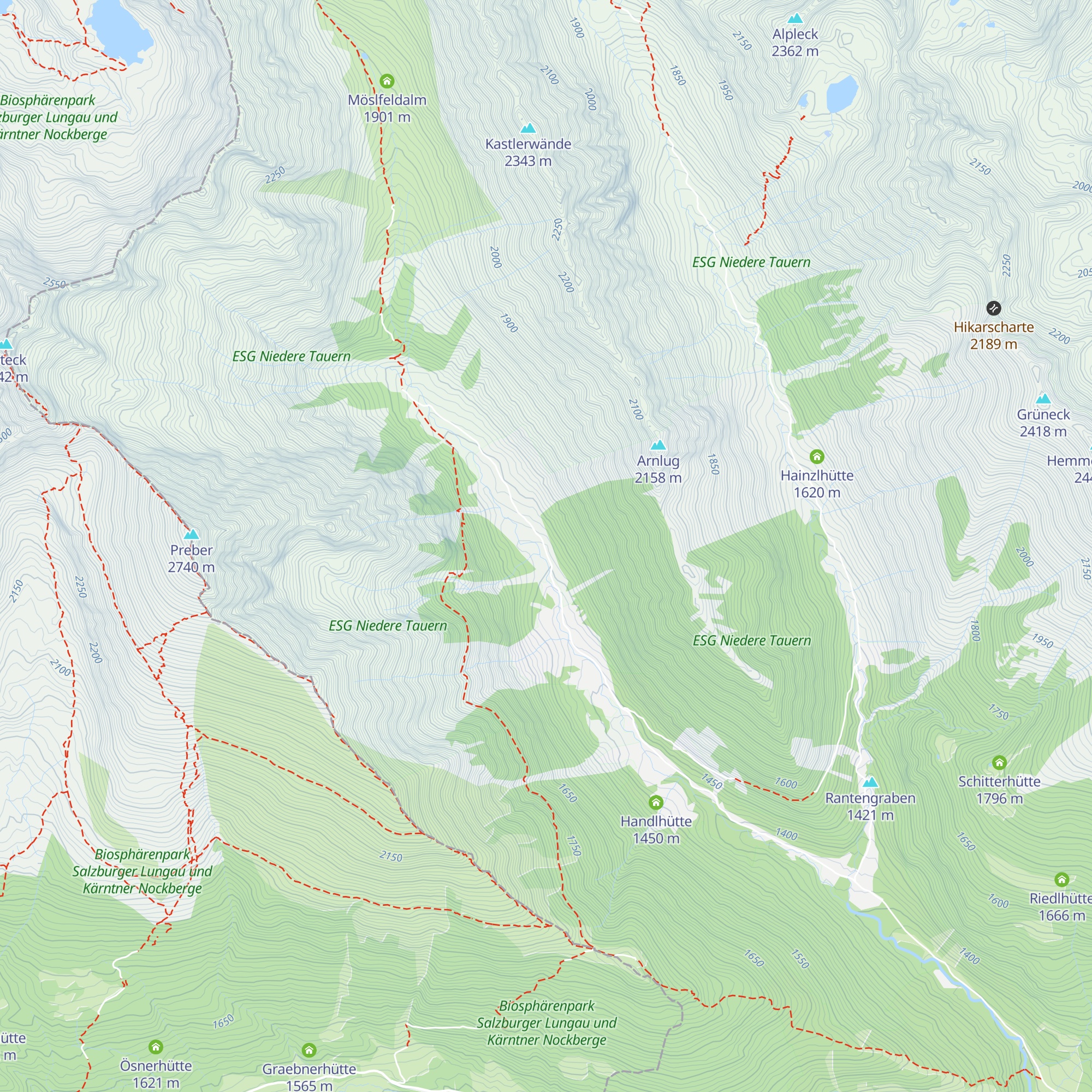 Klausmotlhütte map