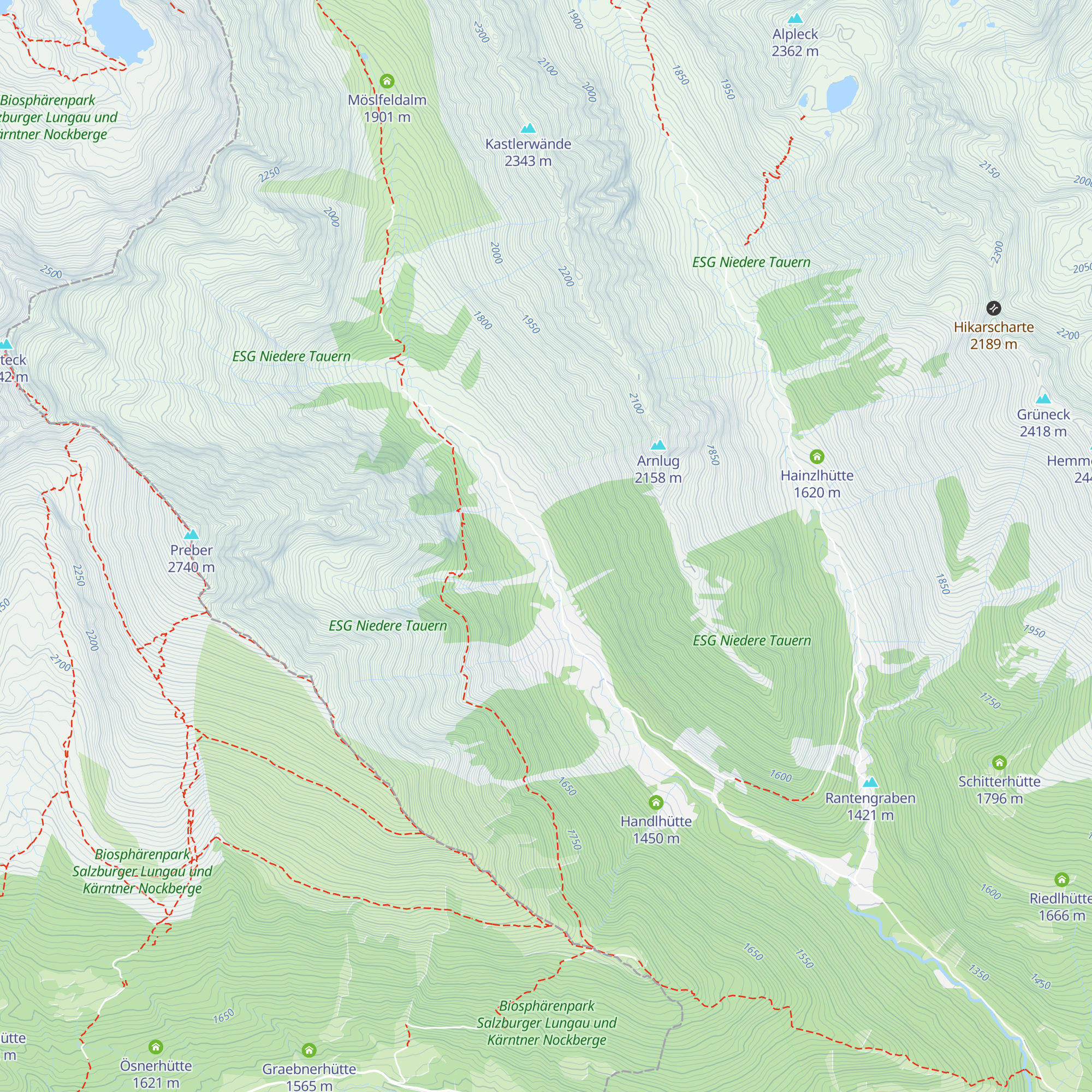 Klausmotlhütte map