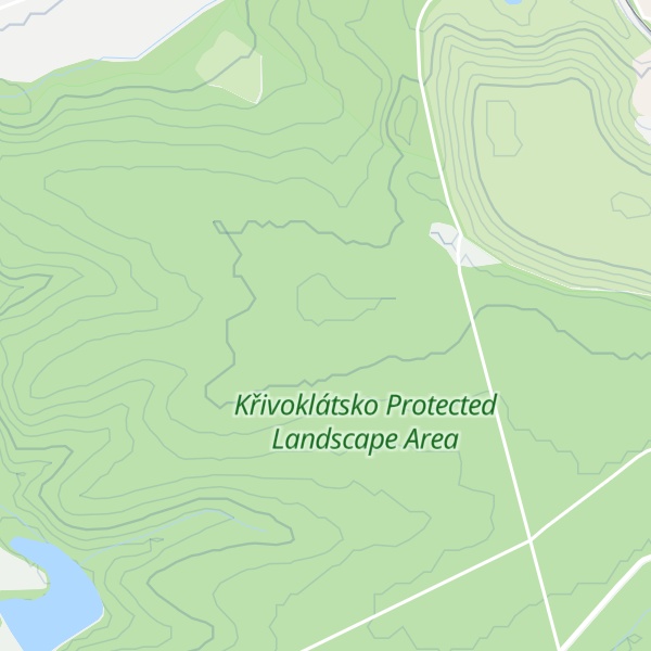 Map of (Hořkovec) [Lány]