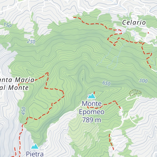 Map of Capo dell'Uomo