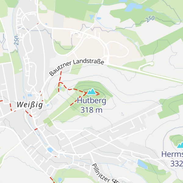 Map of Hutberg