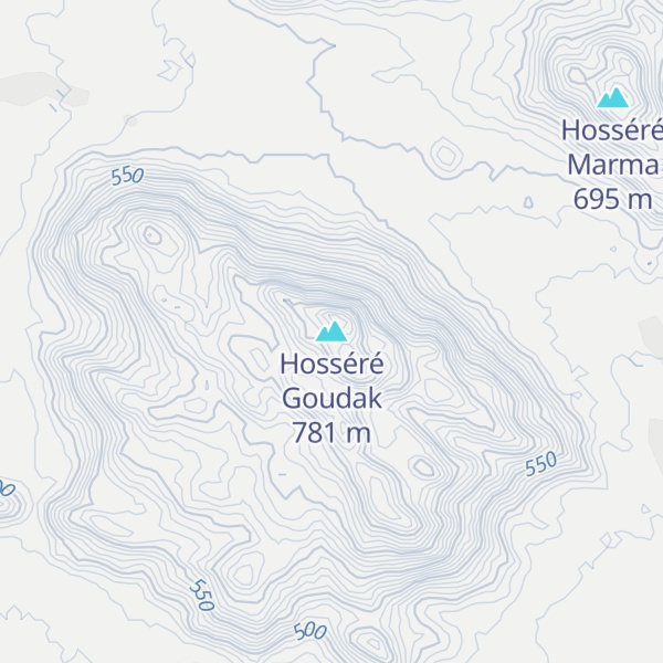 Map of Hosséré Goudak