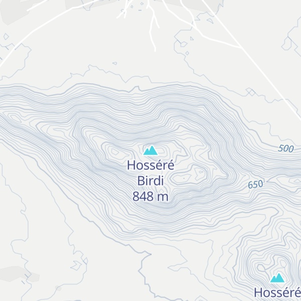 Map of Hosséré Birdi
