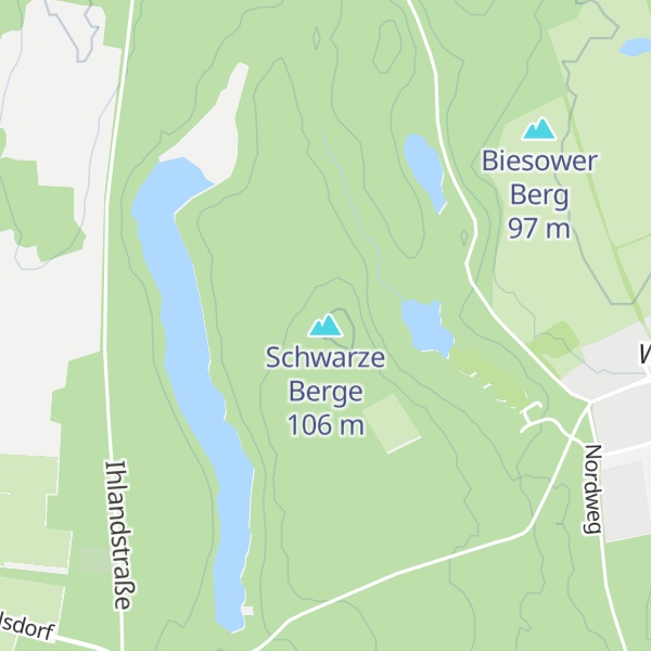 Map of Schwarze Berge