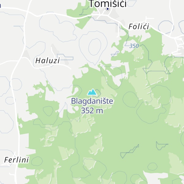 Map of Blagdanište