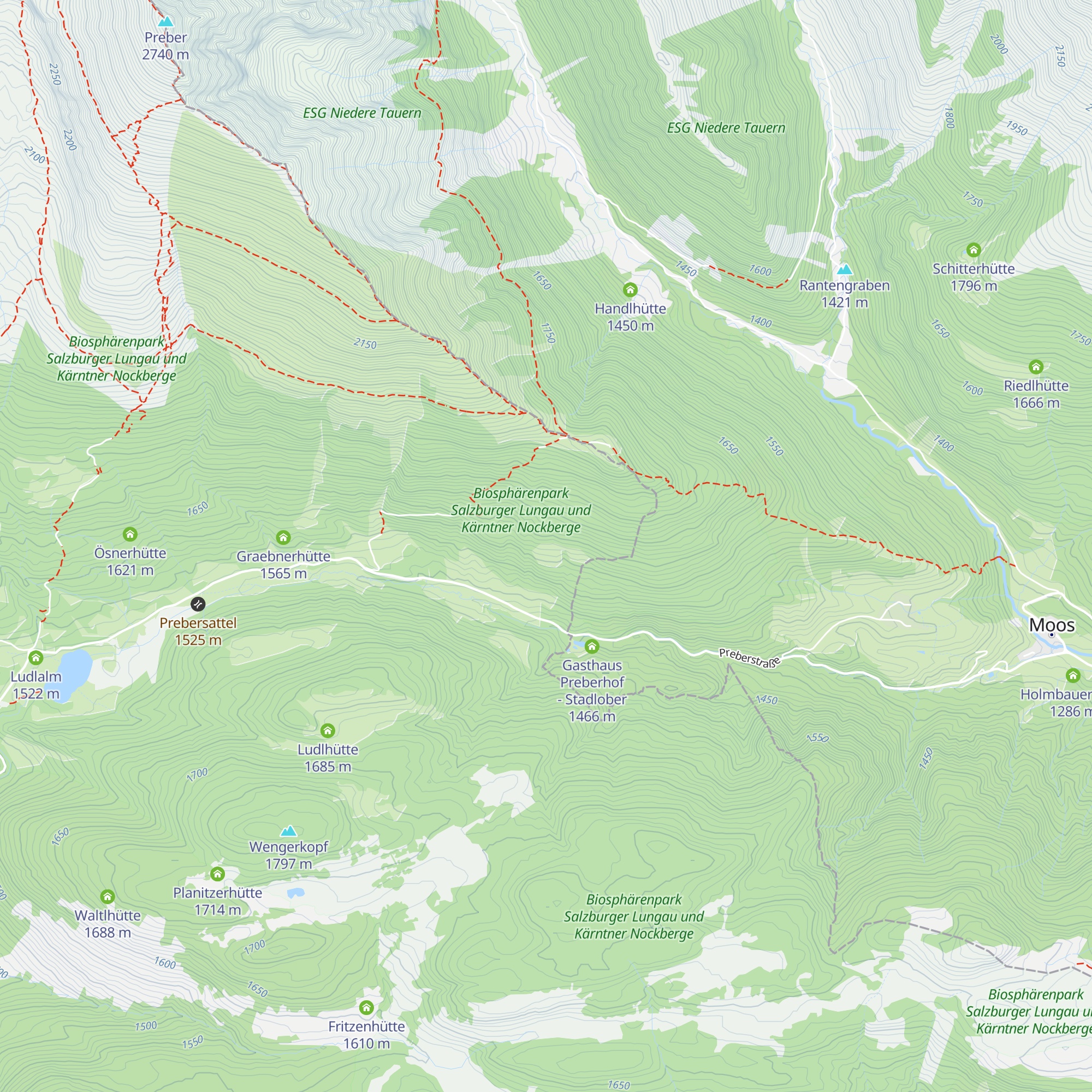Gasthütte map