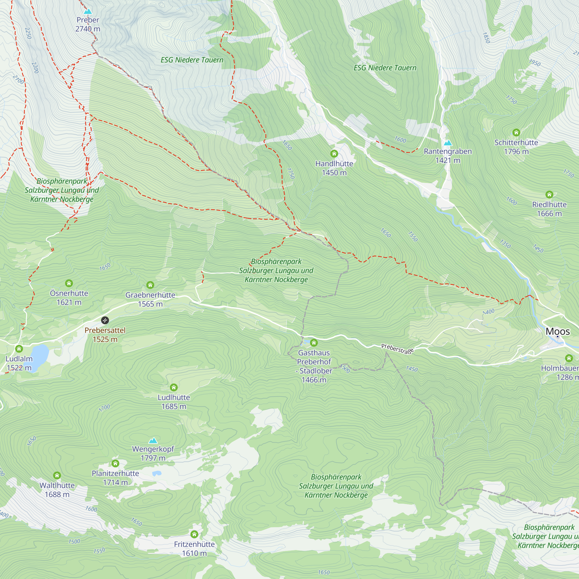 Gasthütte map