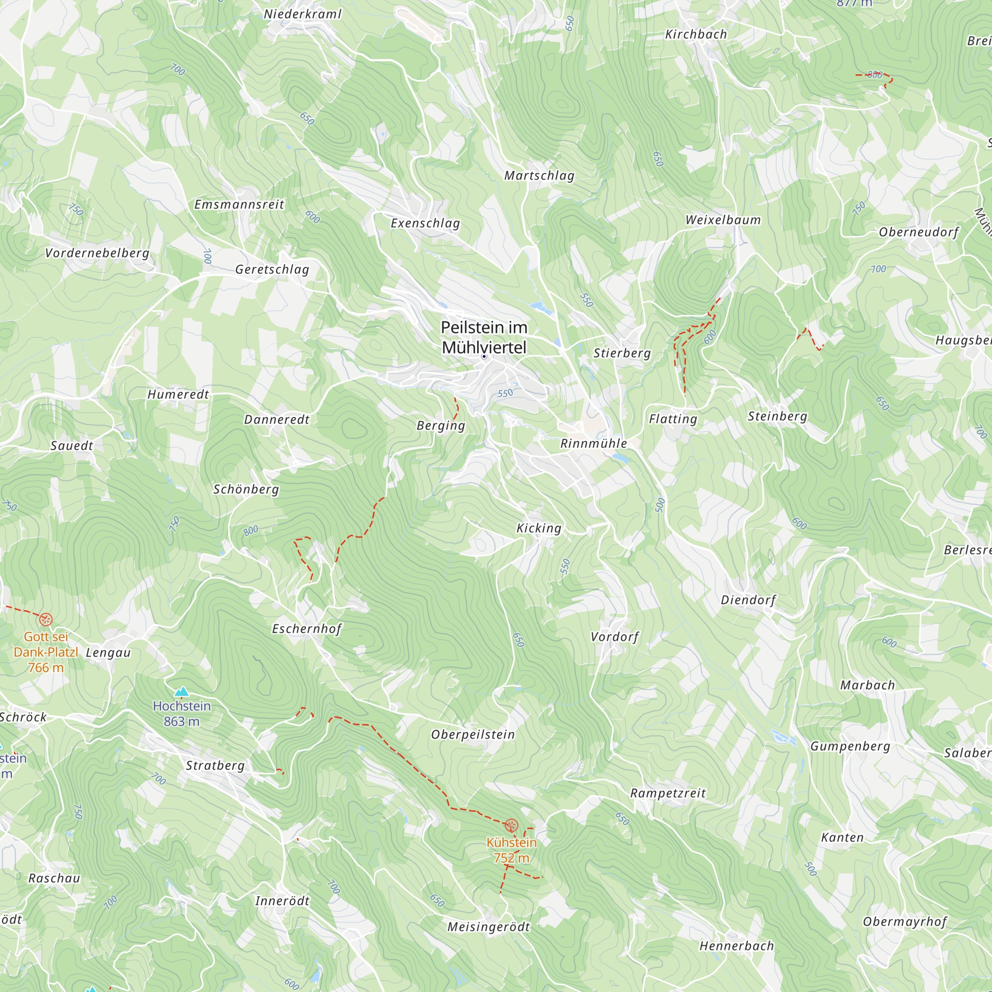 Schihütte map
