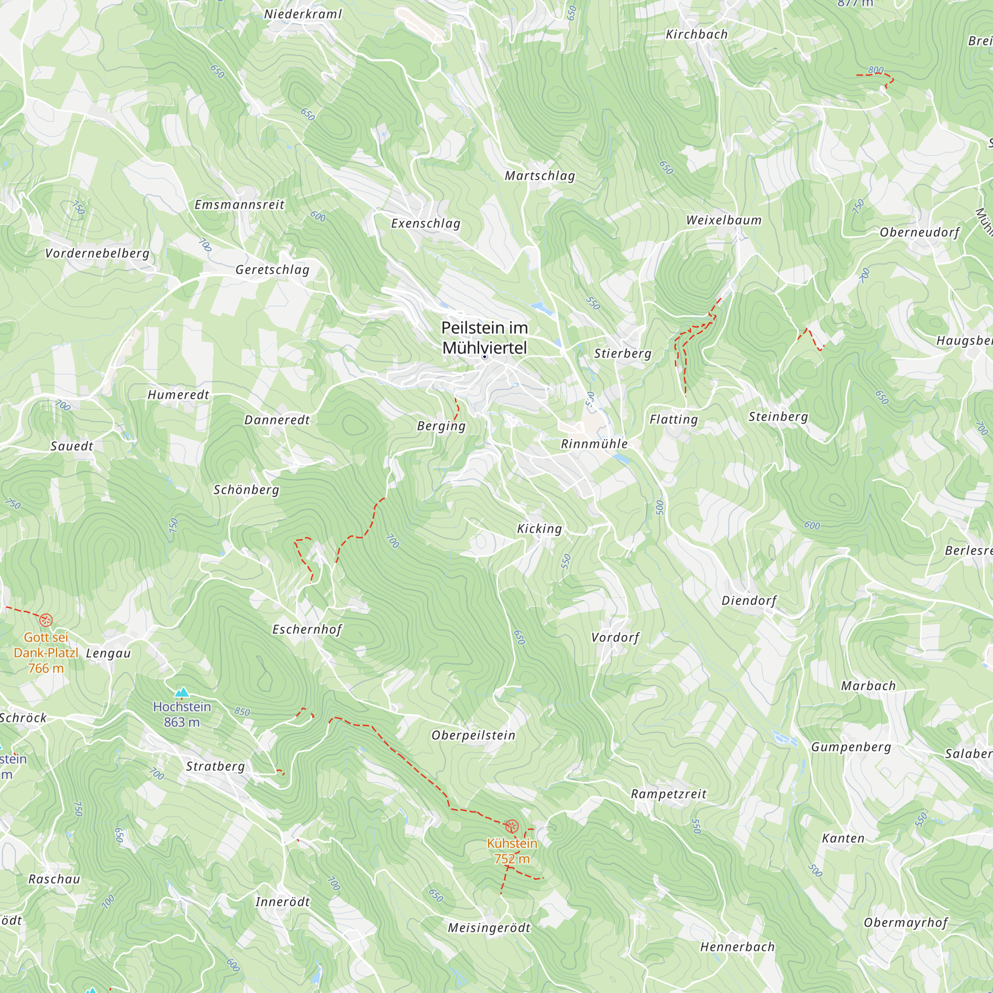 Schihütte map