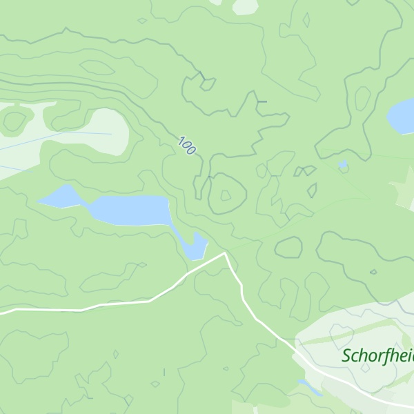 Map of Brackenseeberg
