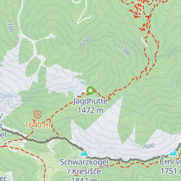 Map of Jagdhütte