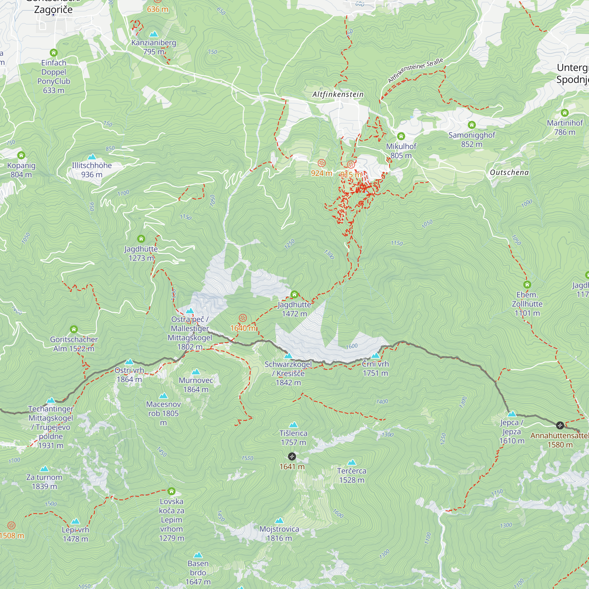 Jagdhütte map