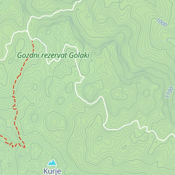 Map of Poslušanje