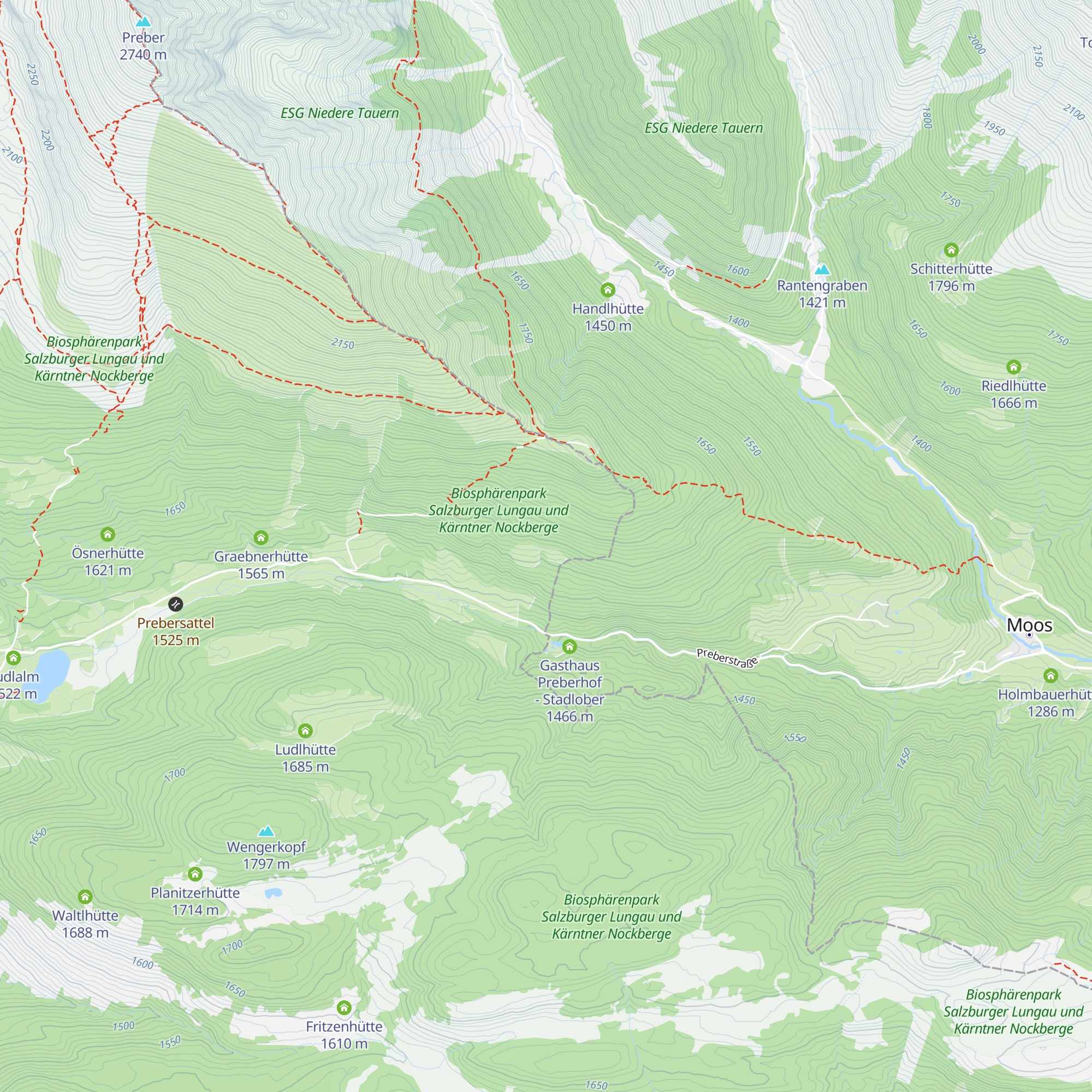 Gasthütte map