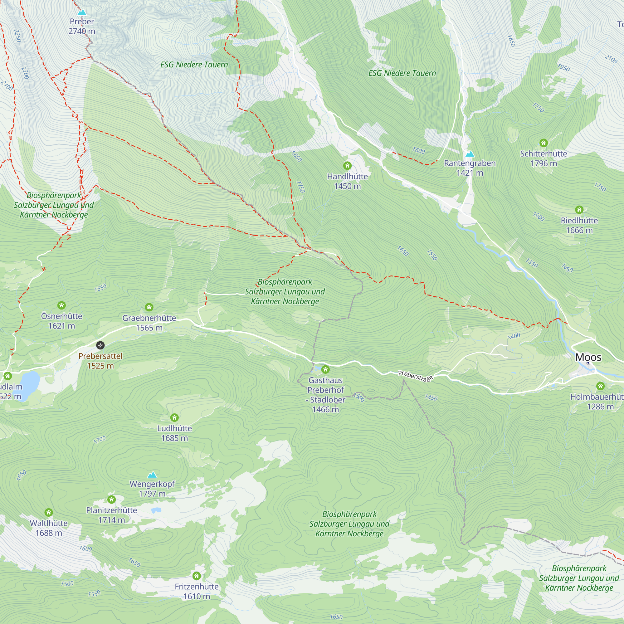 Gasthütte map