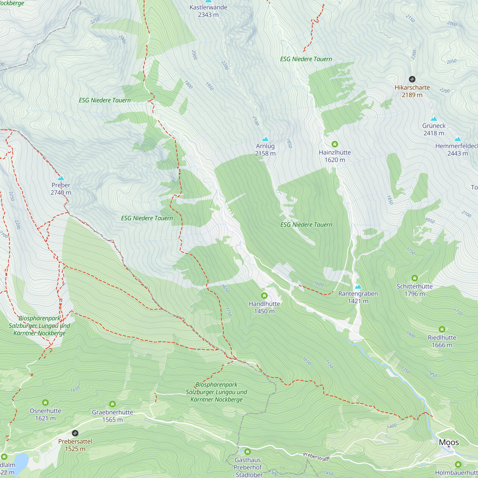Wotschibauerhütte map
