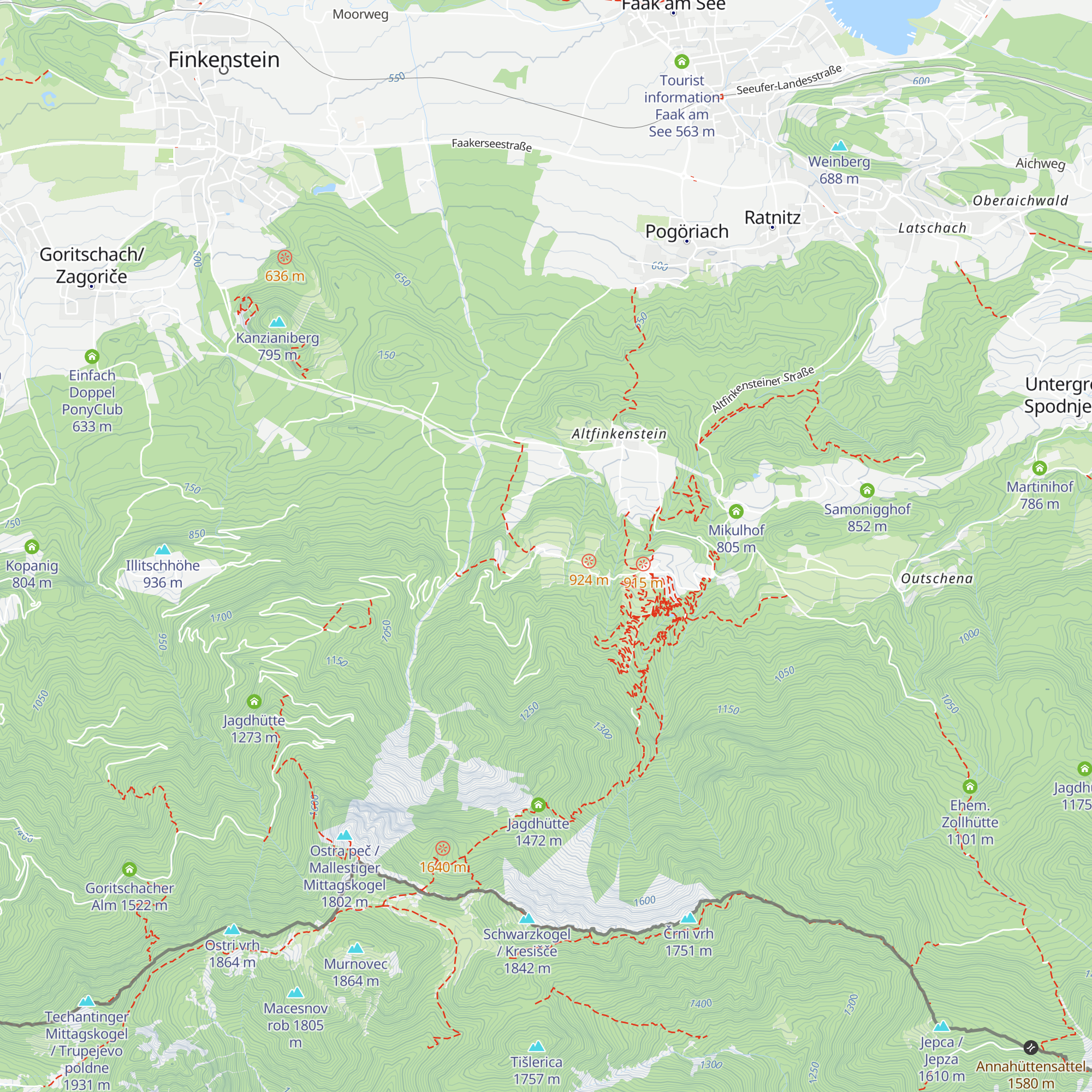 Zwanzgerhof map