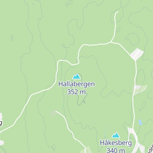 Map of Hallabergen