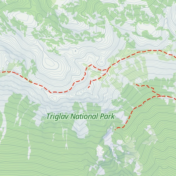 Map of Veliki Matajurski vrh