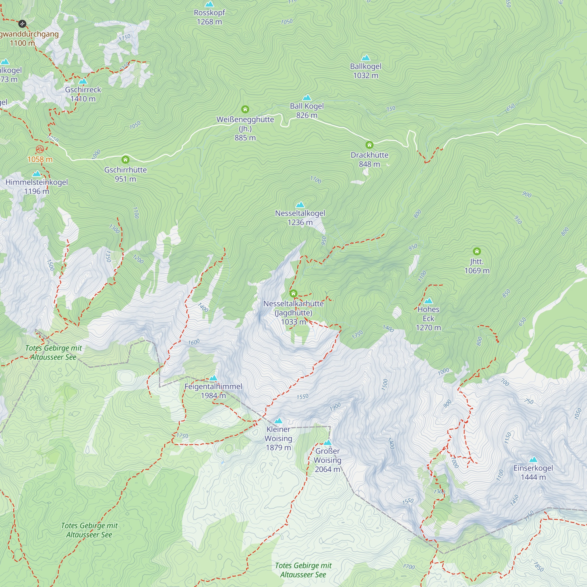Nesseltalkarhütte (Jagdhütte) map