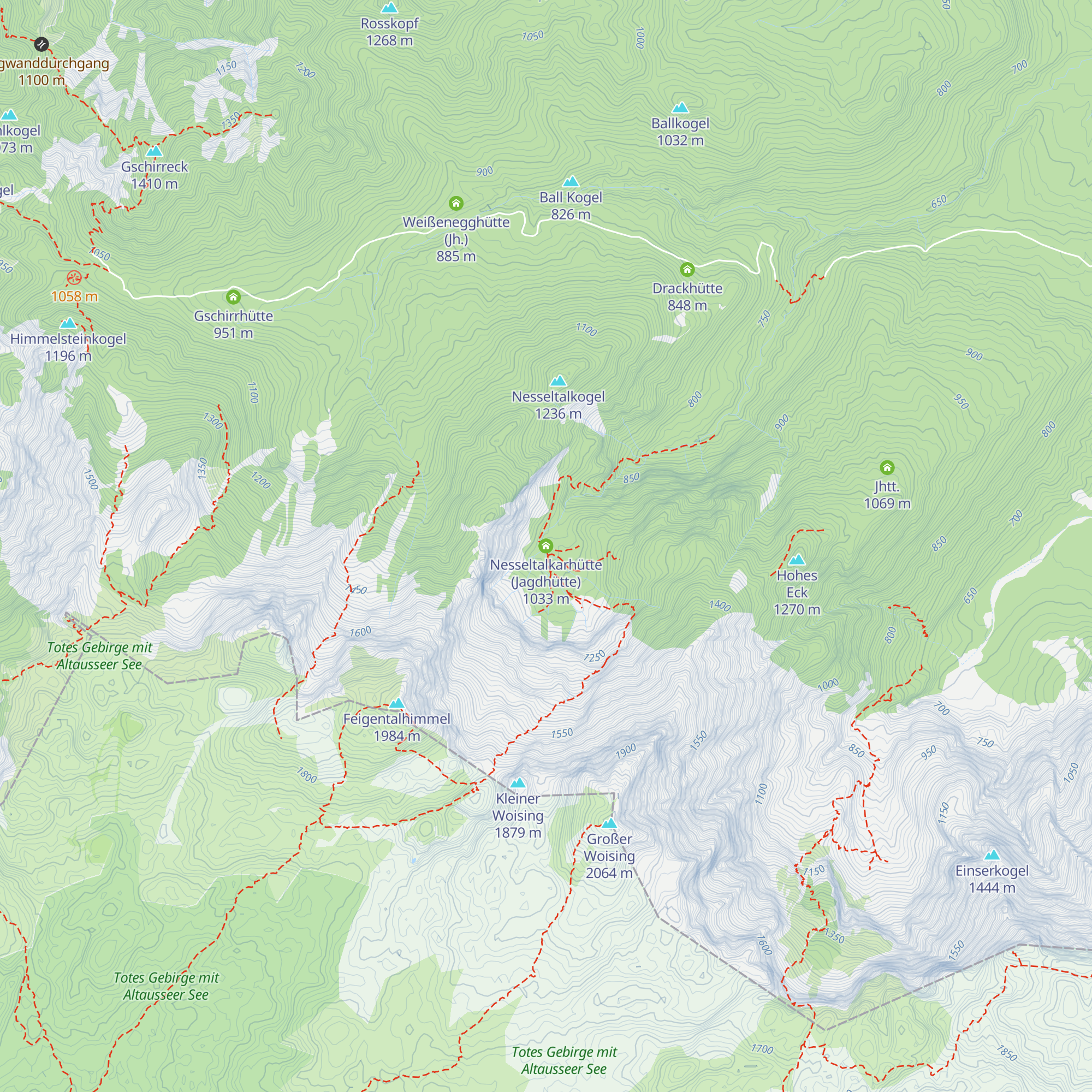 Nesseltalkarhütte (Jagdhütte) map