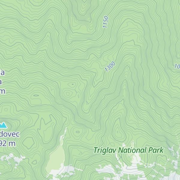 Map of Lovska koča Ventije
