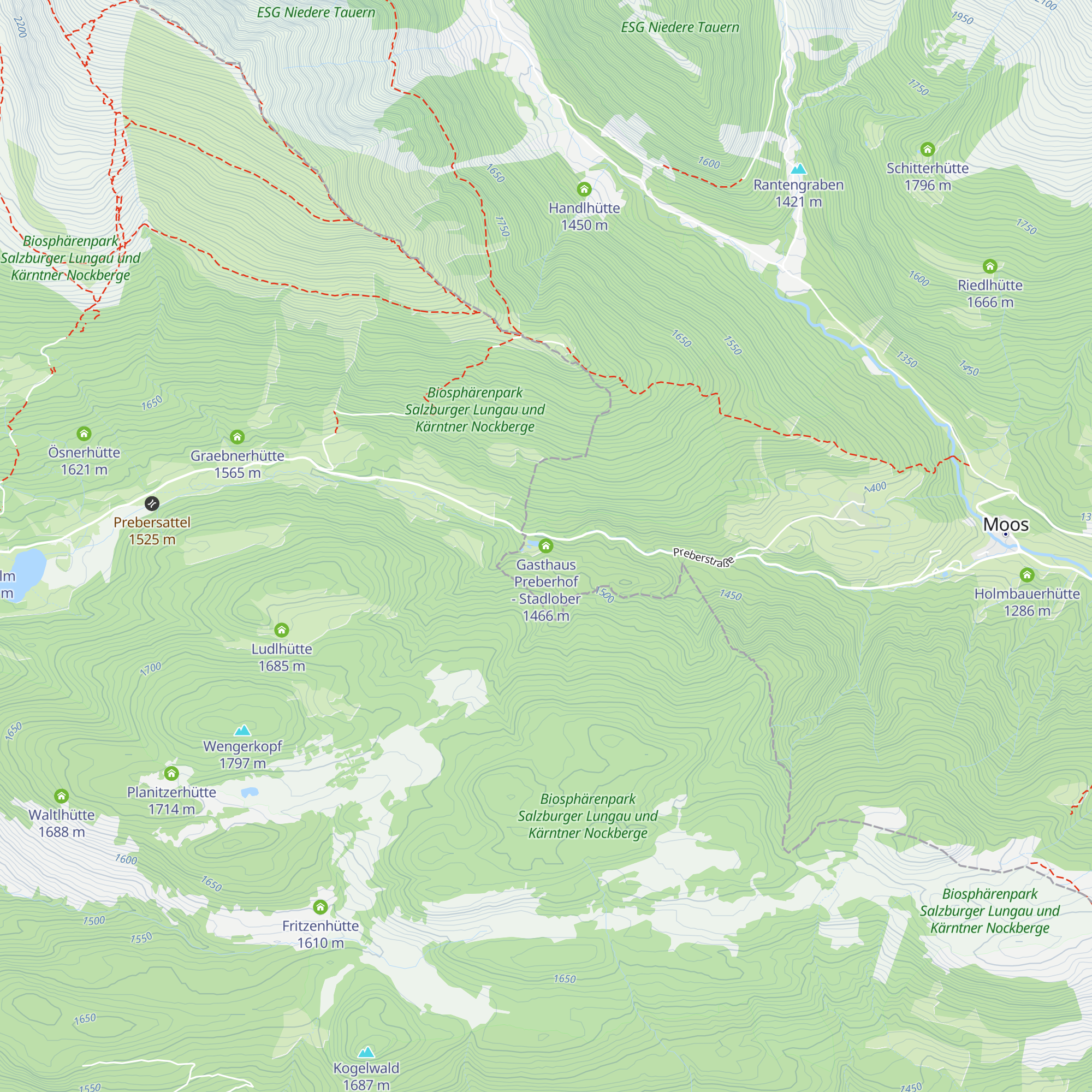 Gasthaus Preberhof - Stadlober map
