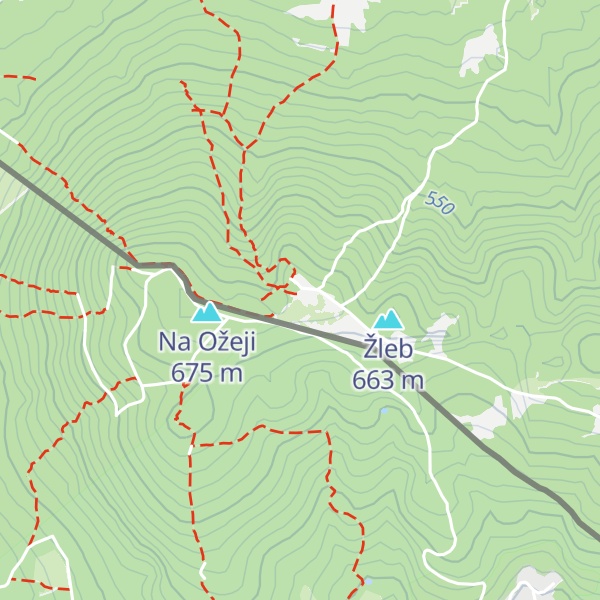Map of Jirmanec