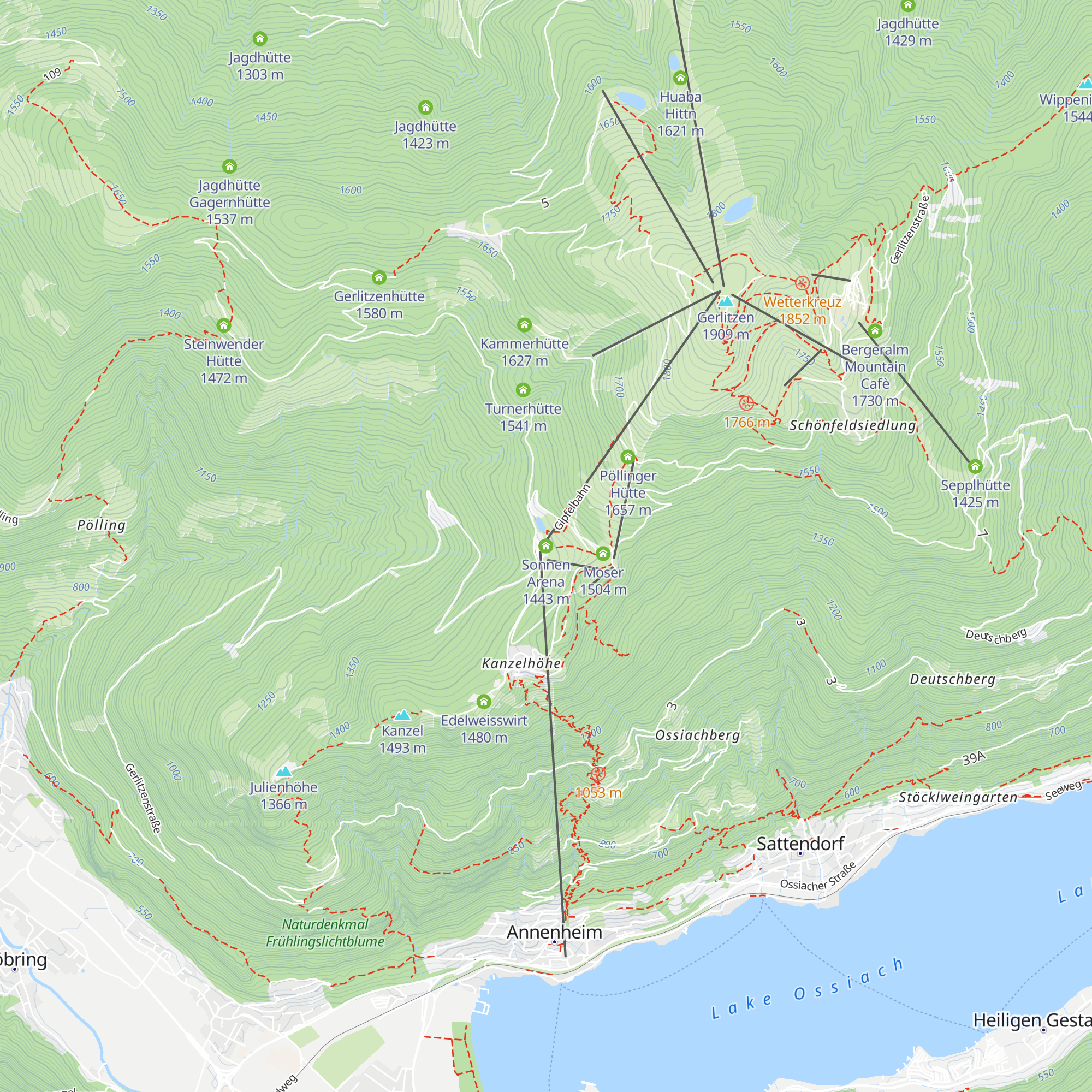 Sonnen Arena map