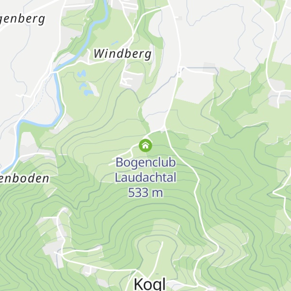 Map of Bogenclub Laudachtal