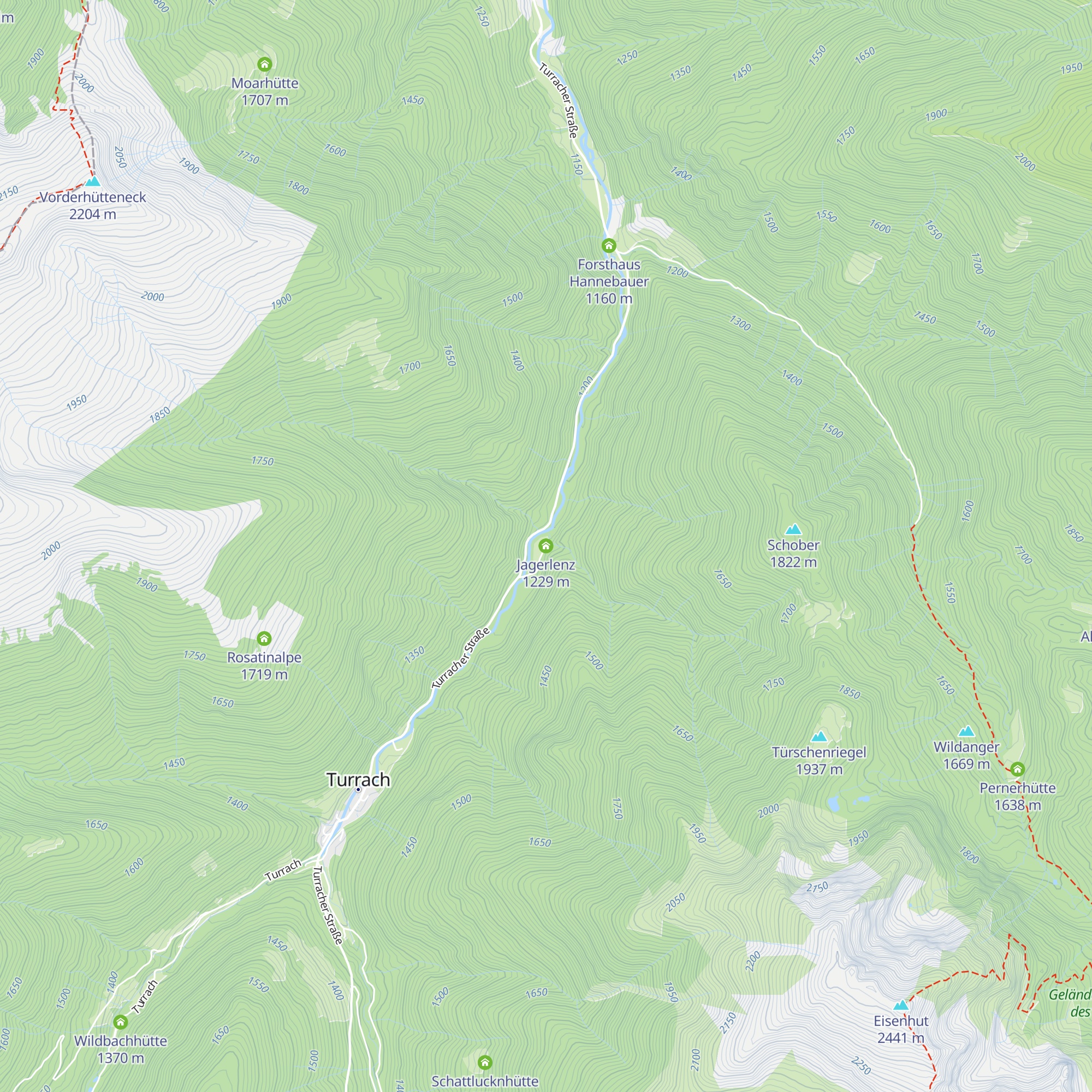 Jagerlenz map