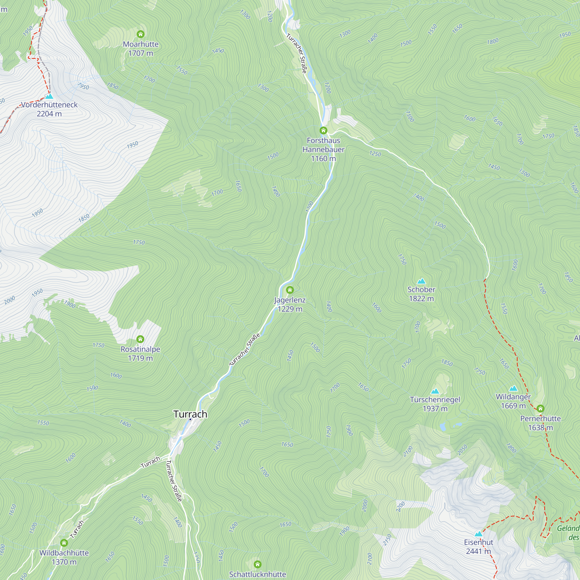 Jagerlenz map