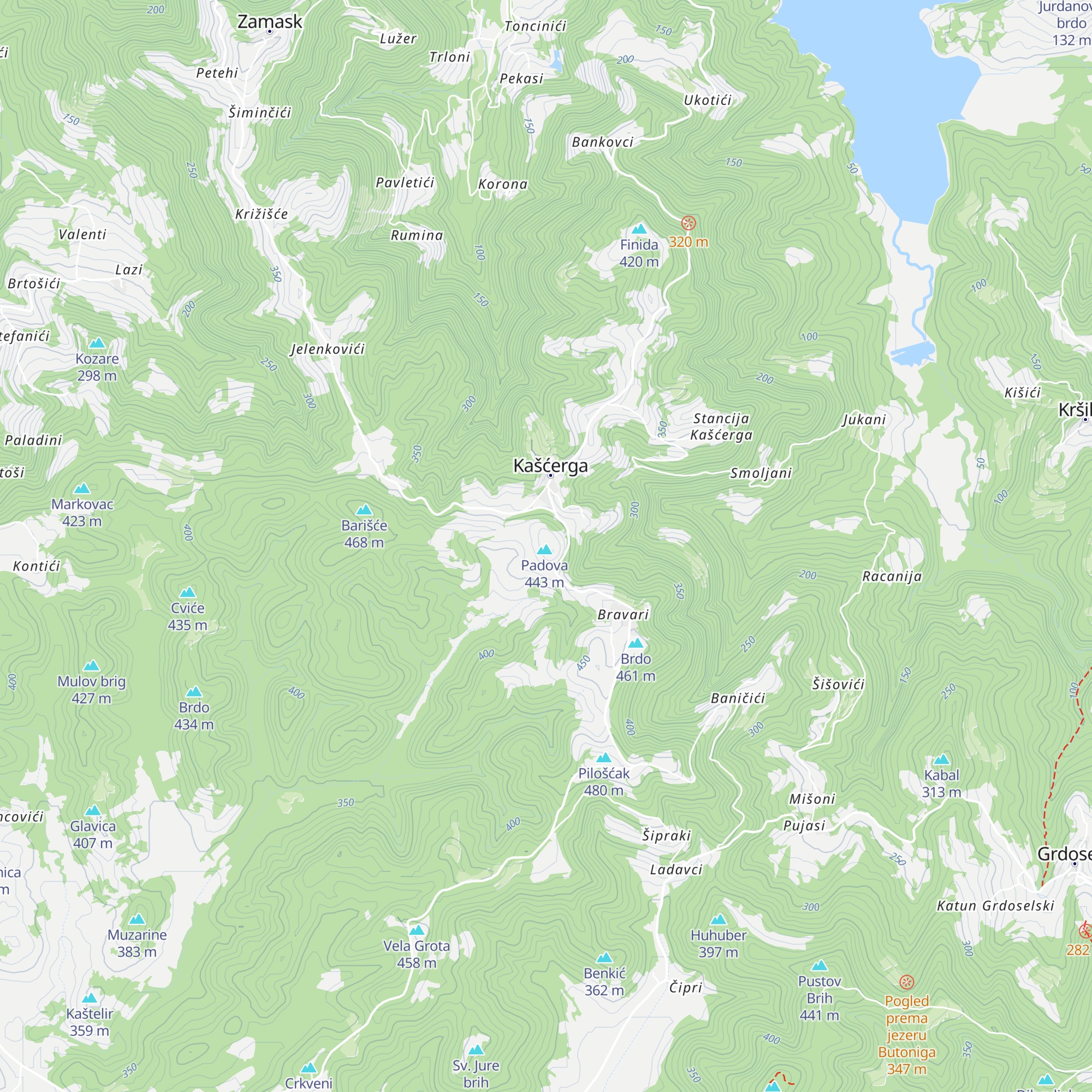 Sveta Marija Snižna map