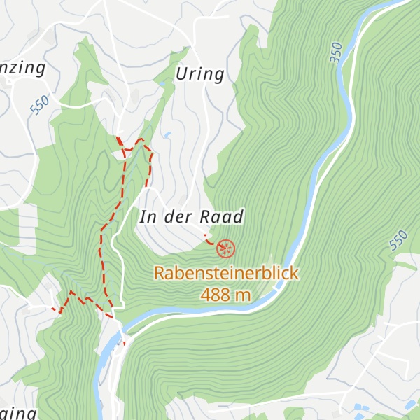 Map of Rabenstein
