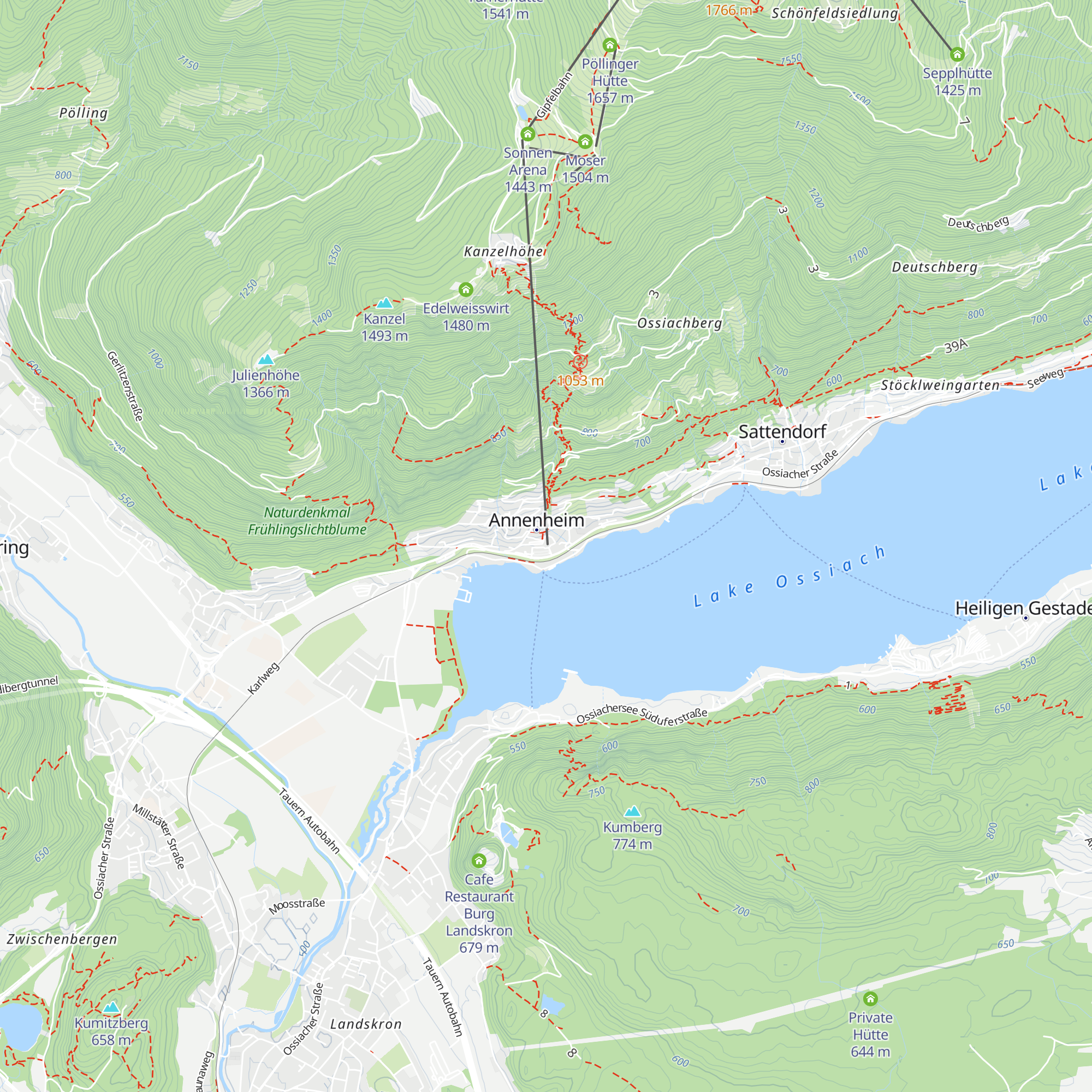 Kanzel Stub'n map