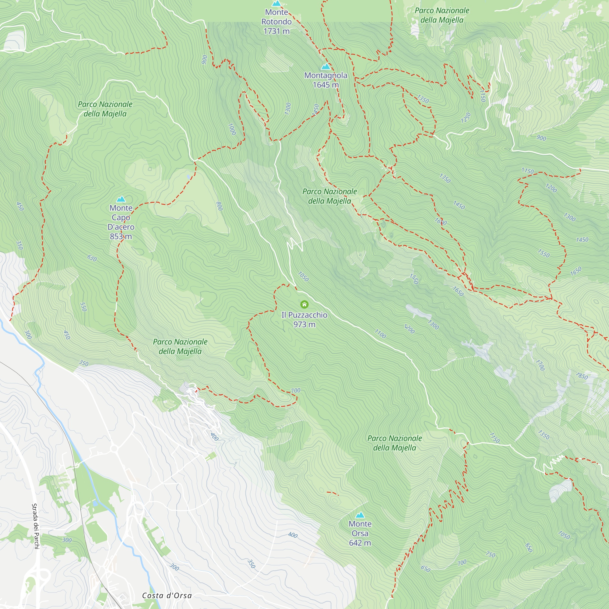 Il Puzzacchio map