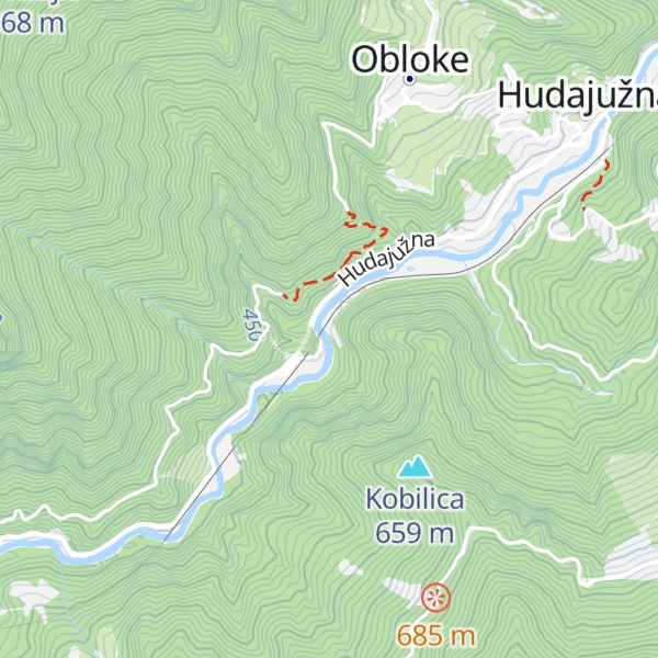 Map of Apartma Čuvajnica