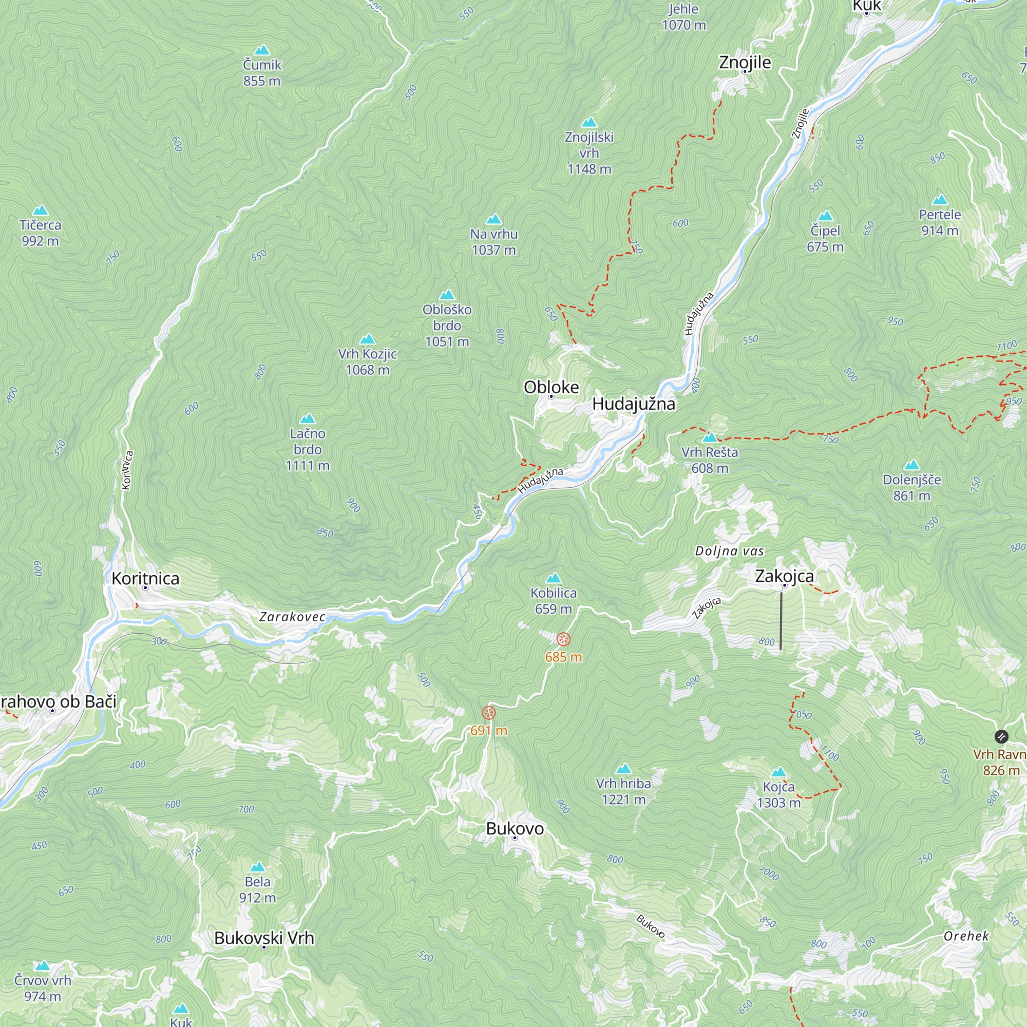Apartma Čuvajnica map