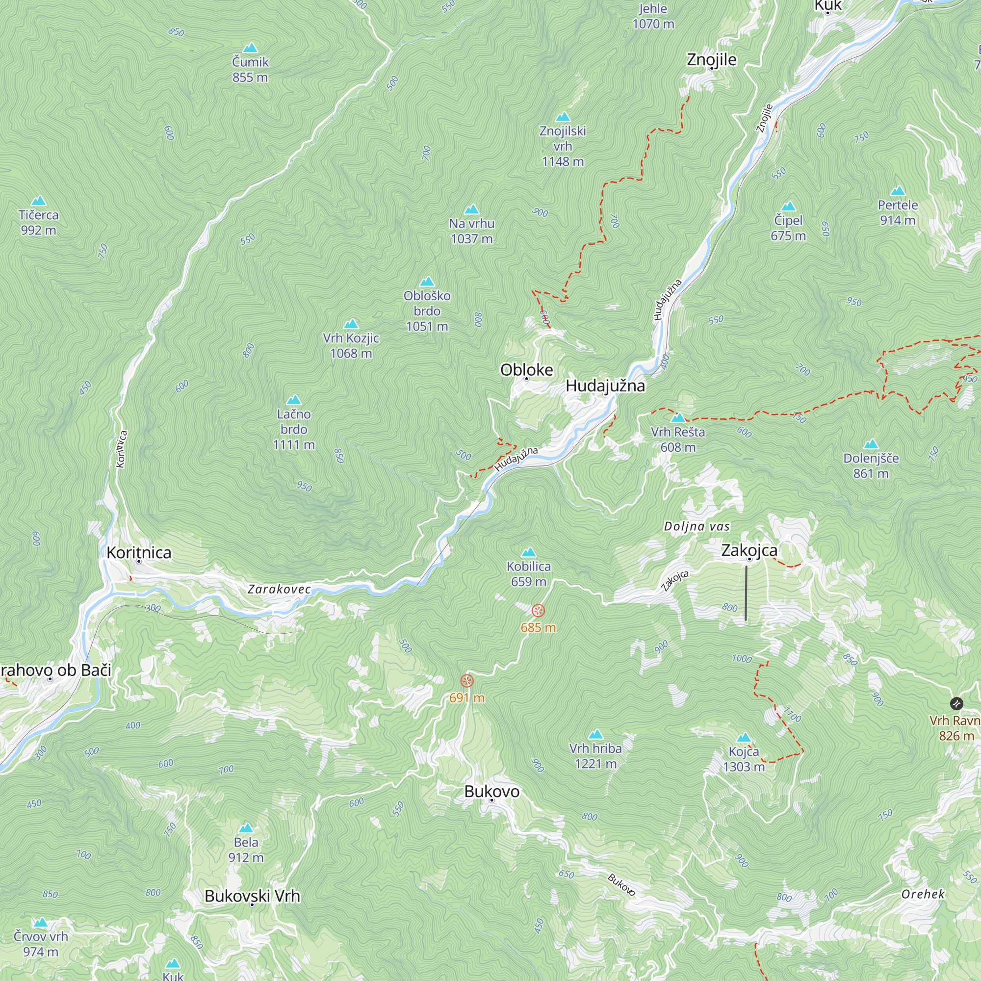 Apartma Čuvajnica map