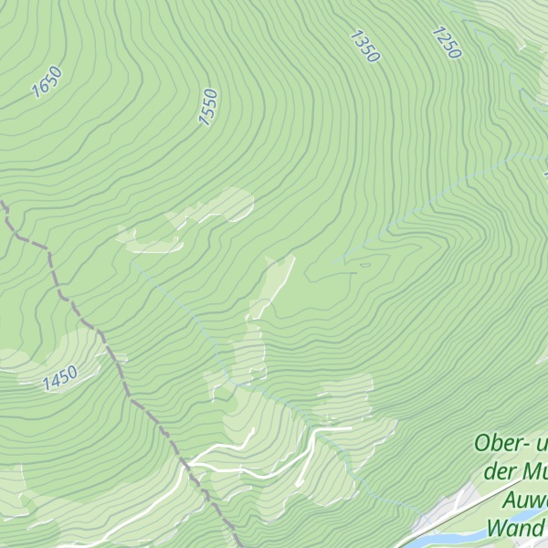 Map of Pichlerberghütten