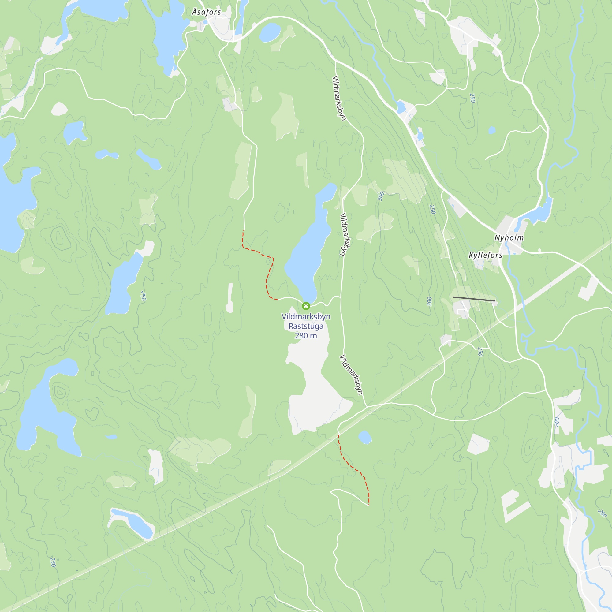 Vildmarksbyn Raststuga map
