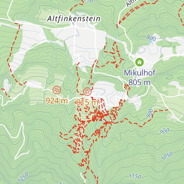 Map of Hotel Restaurant Baumgartnerhof