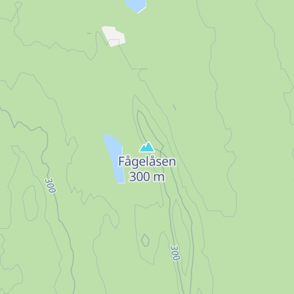 Map of Fågelåsen
