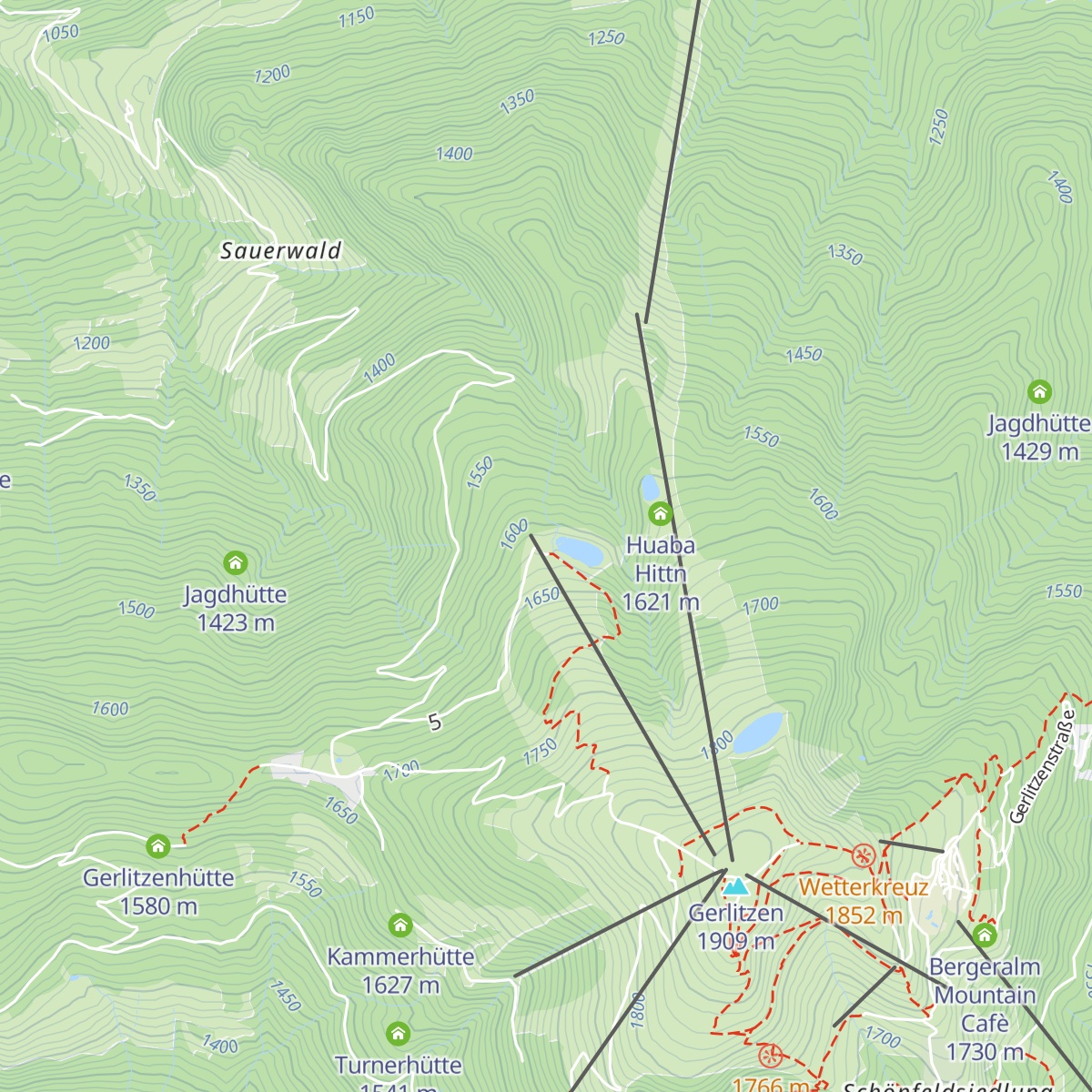 Neugartenstüberl map