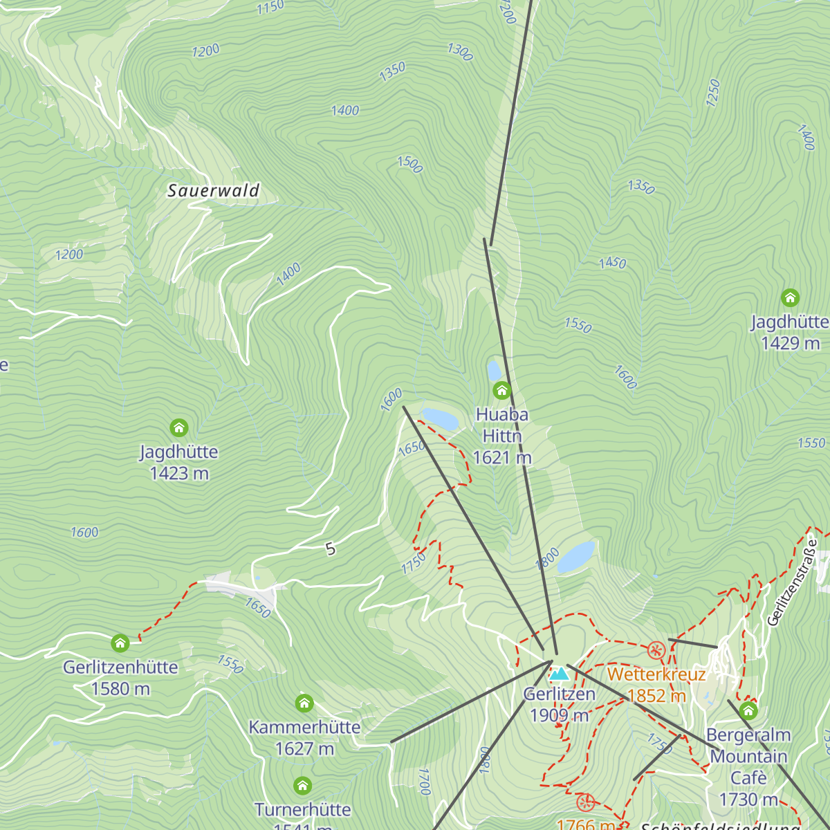 Neugartenstüberl map